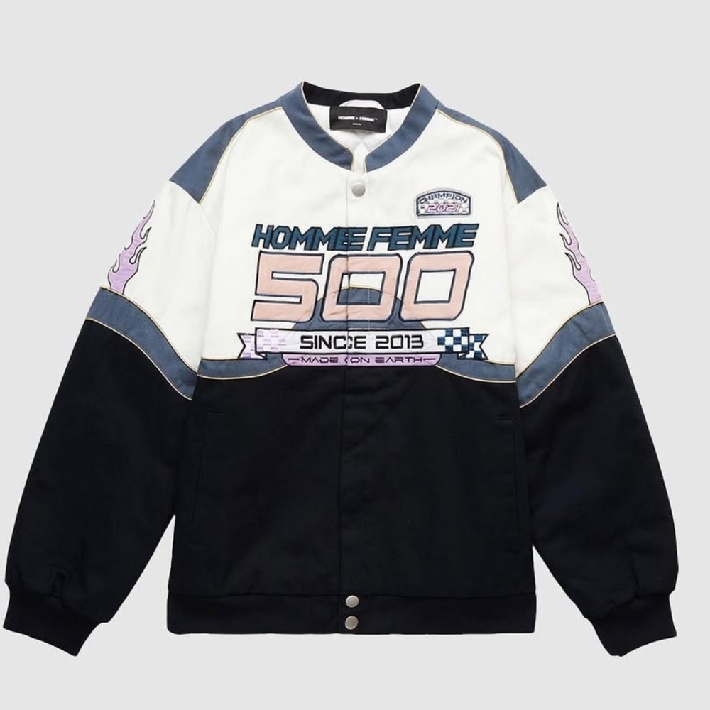 Homme Femme Black and White Jacket
